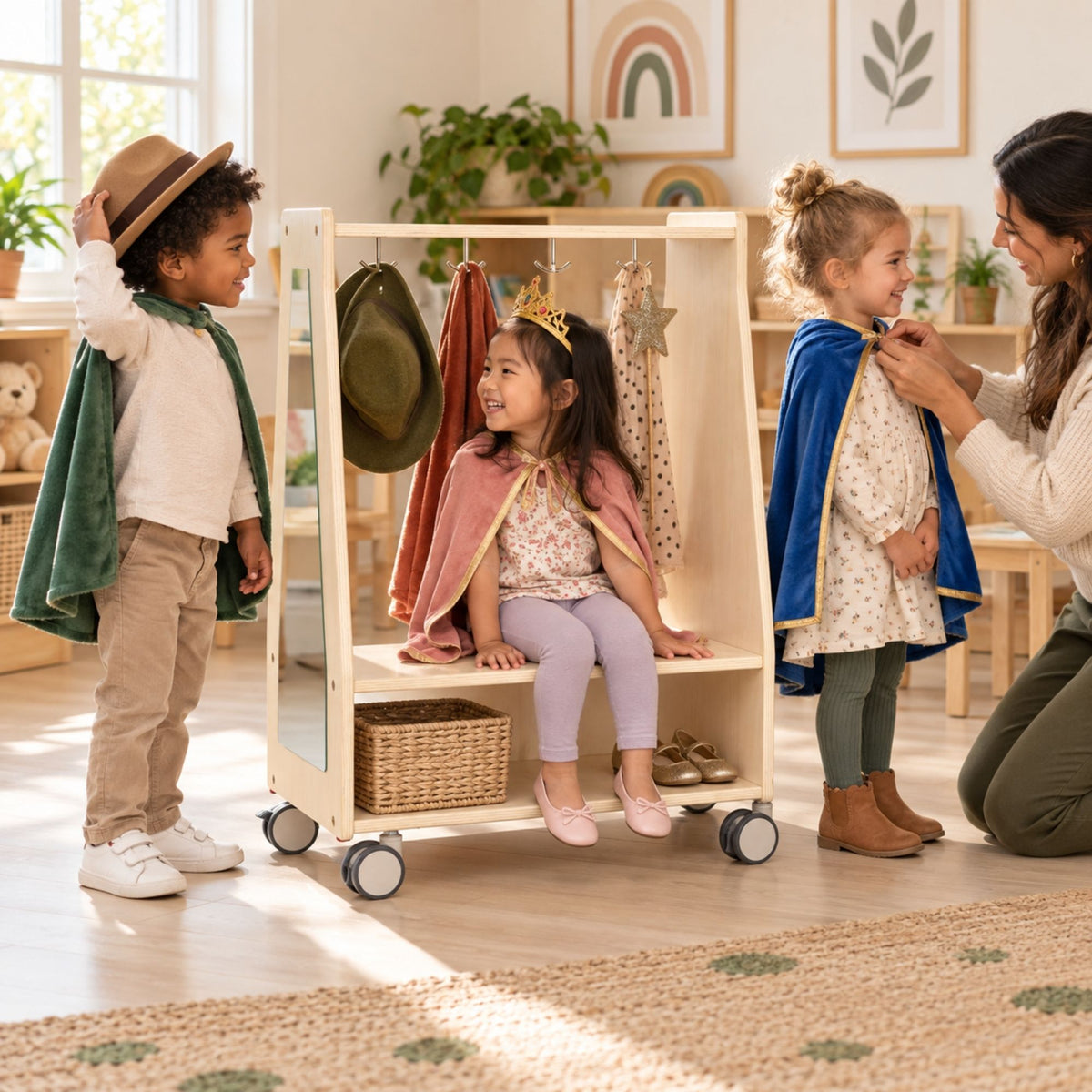 Toddler Dress-Up Storage Unit – Assembled