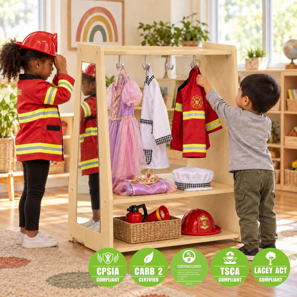 Toddler Dress-Up Storage Unit – Ready to Assemble, view 5