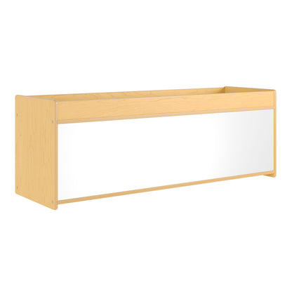 Low Toddler Storage Shelf with Mirror Back