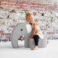 Elephant Foam Toddler Seat with Detachable Head