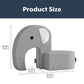 Elephant Foam Toddler Seat with Detachable Head, view 2