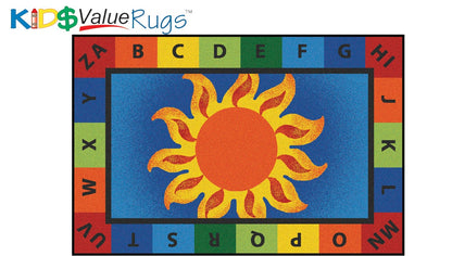 Alphabet Sunny Day Classroom Rug