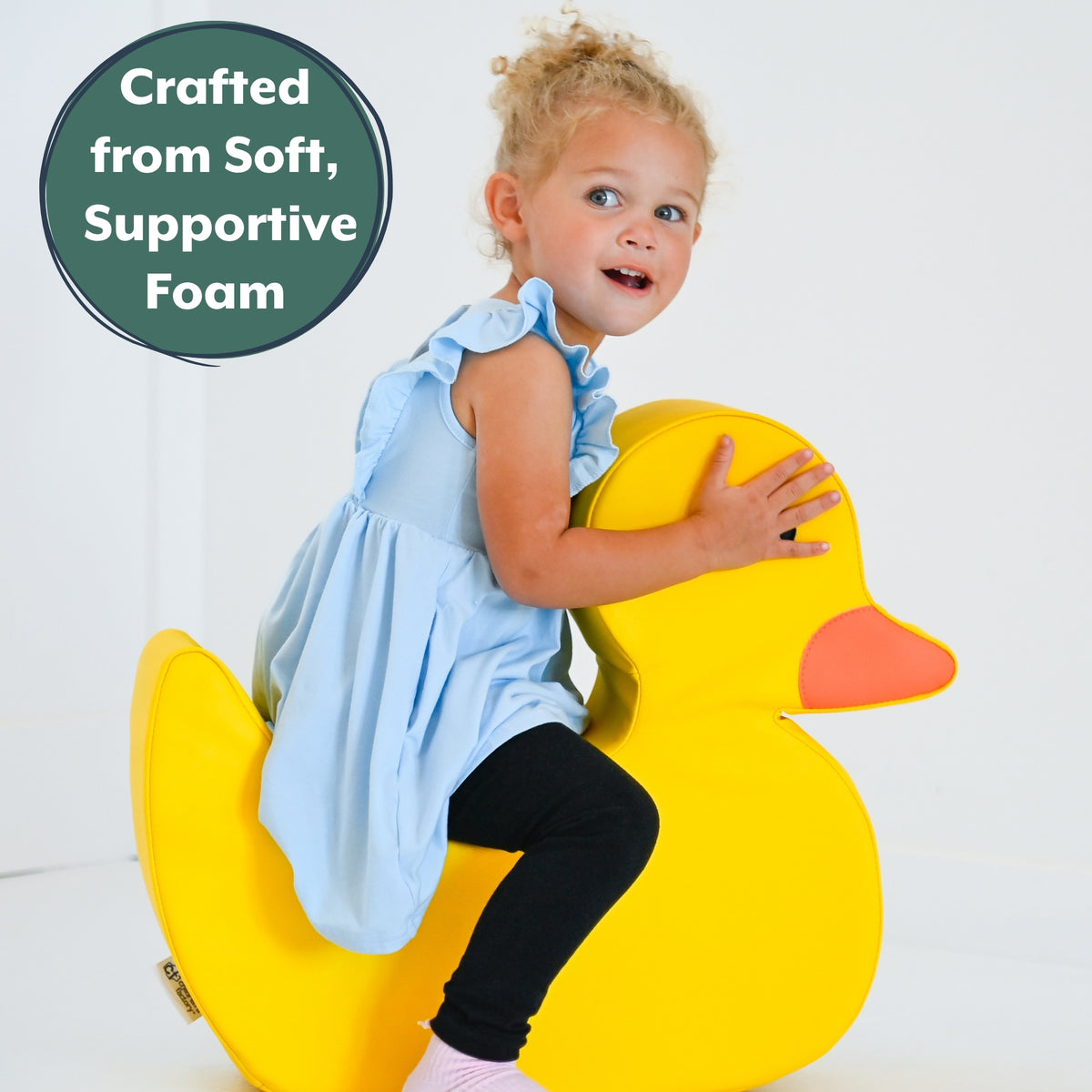 Duck Foam Toddler Rocker, view 3