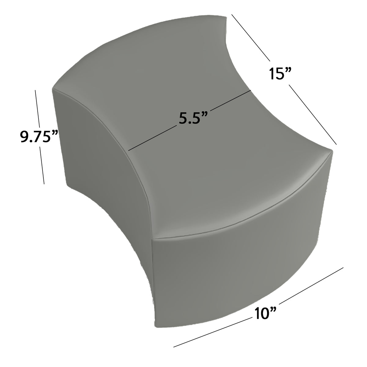 Interlocking Bowtie Foam Seating – Set of 6, view 2