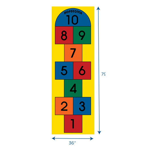 Hopscotch Play Carpet for Classroom Movement Breaks