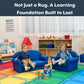 Seating Rows Classroom Rug, 6' x 9', view 4