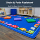 Caravan of Cars Classroom Play Rug, 6' x 9', view 3