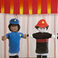 9" Community Helper Career Hand Puppets – Set of 6, view 4