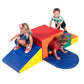 7-Piece Soft Play Climber with Tunnel, Ramp and Steps, view 2