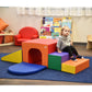 7-Piece Soft Play Climber with Tunnel, Ramp and Steps, view 7