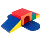 7-Piece Soft Play Climber with Tunnel, Ramp and Steps, view 4