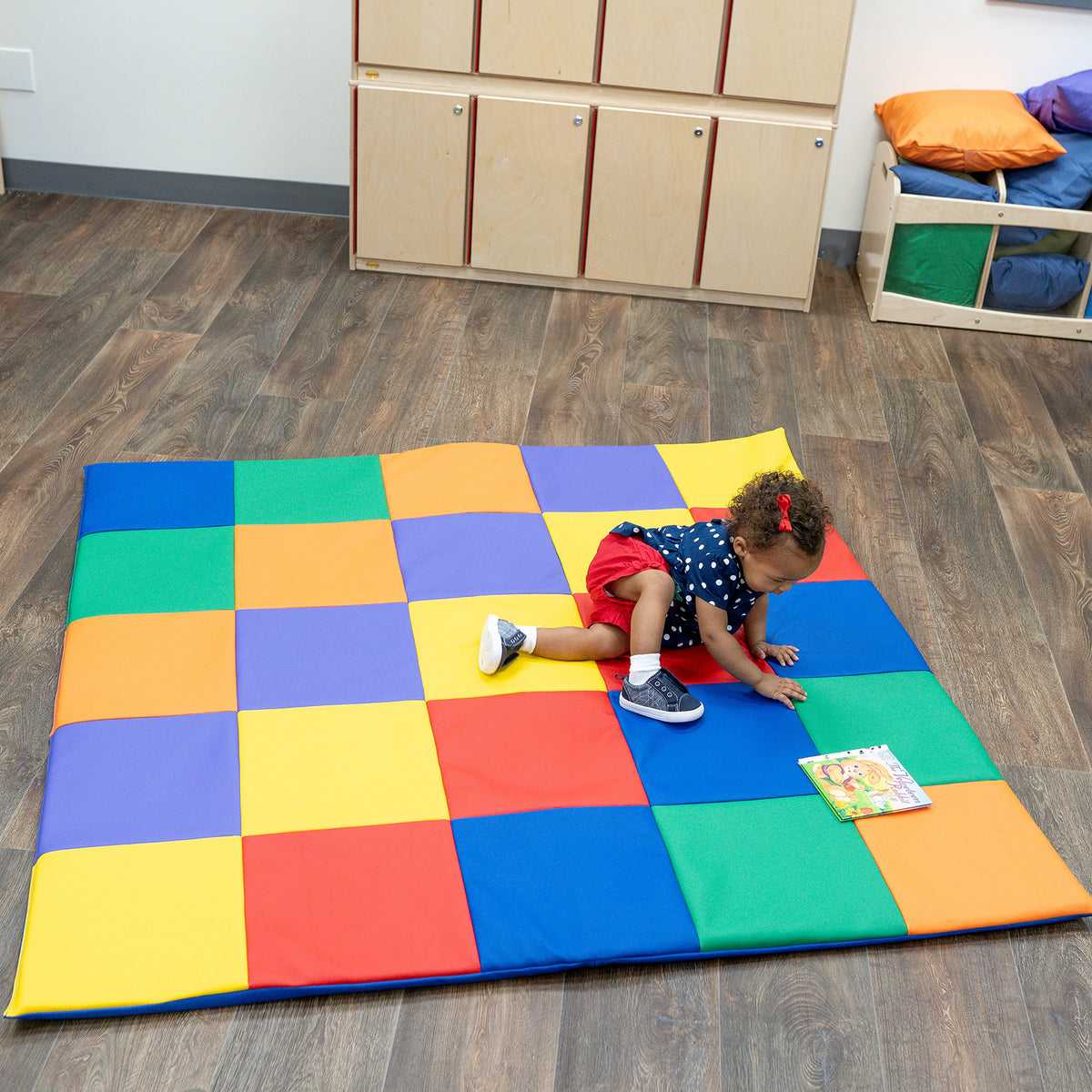 Patchwork Crawling Mat for Infants and Toddlers, view 2