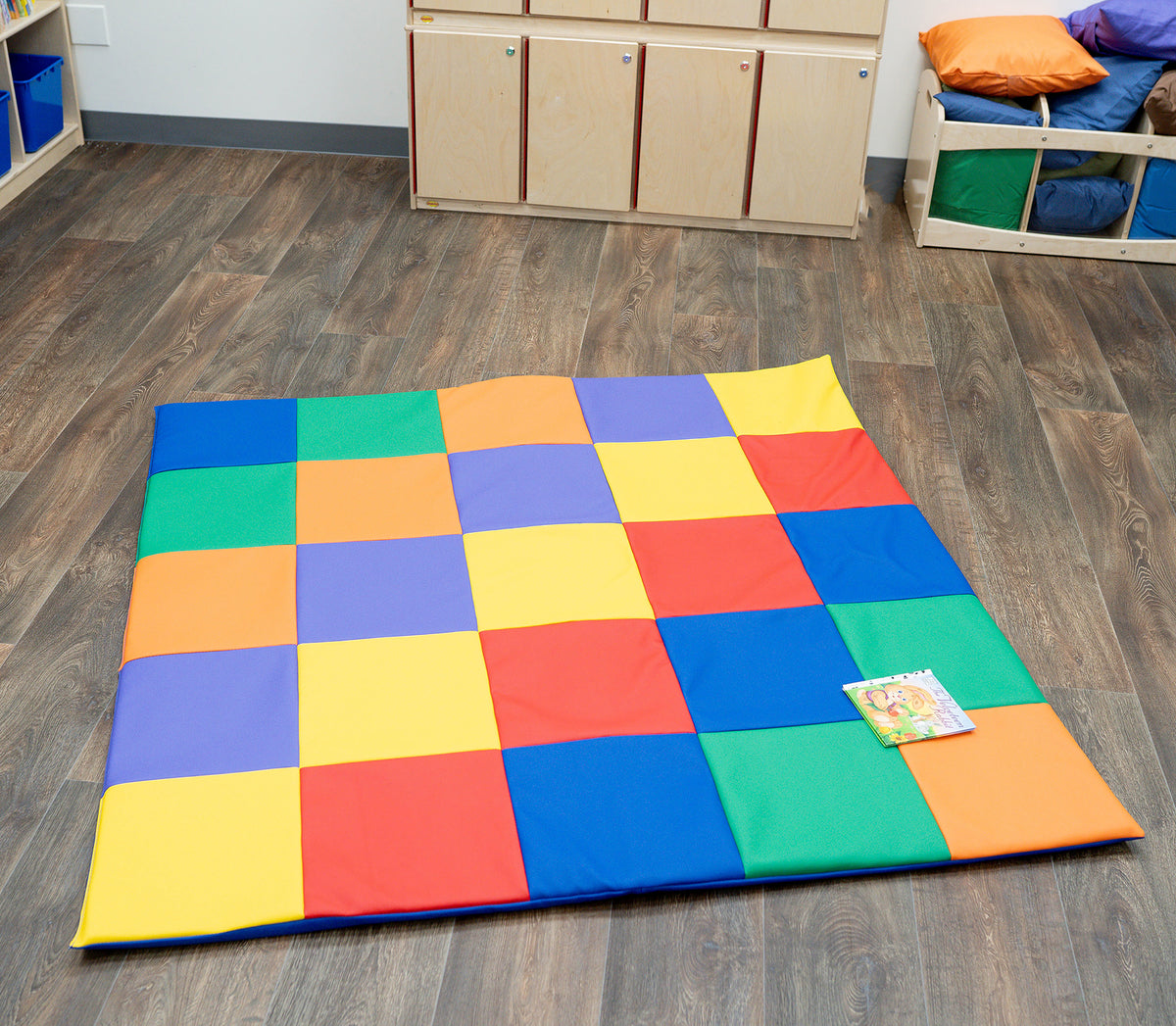 Patchwork Crawling Mat for Infants and Toddlers, view 5