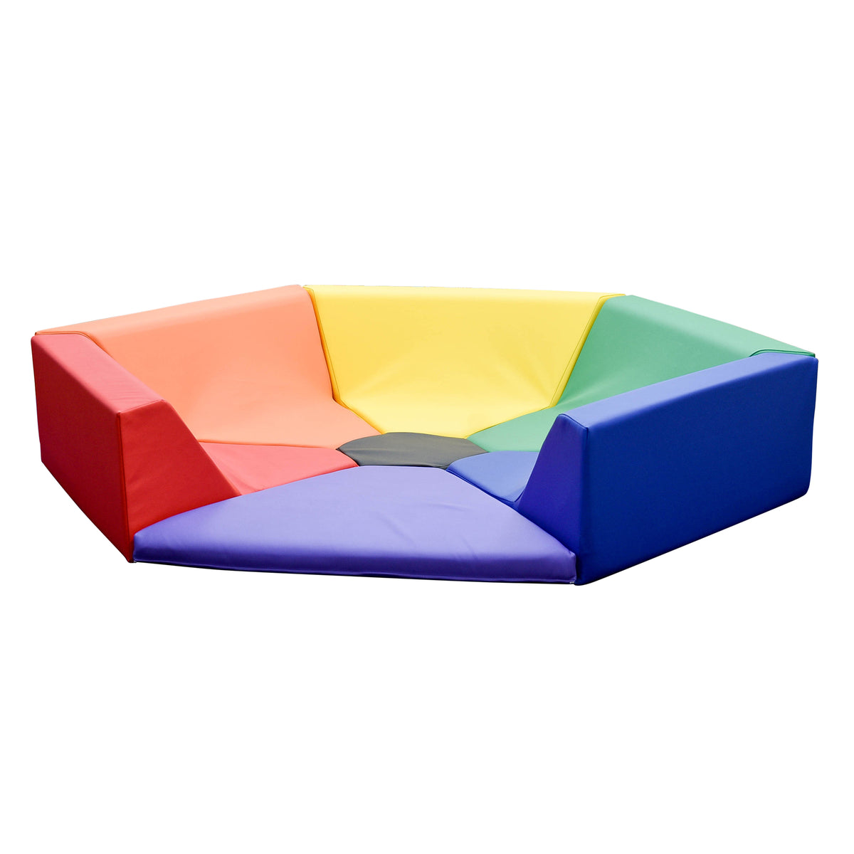 Hexagon Soft Seating Reading Nook, 7 Pieces, view 8