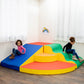 Large Corner Soft Play Climber with Slide, view 2