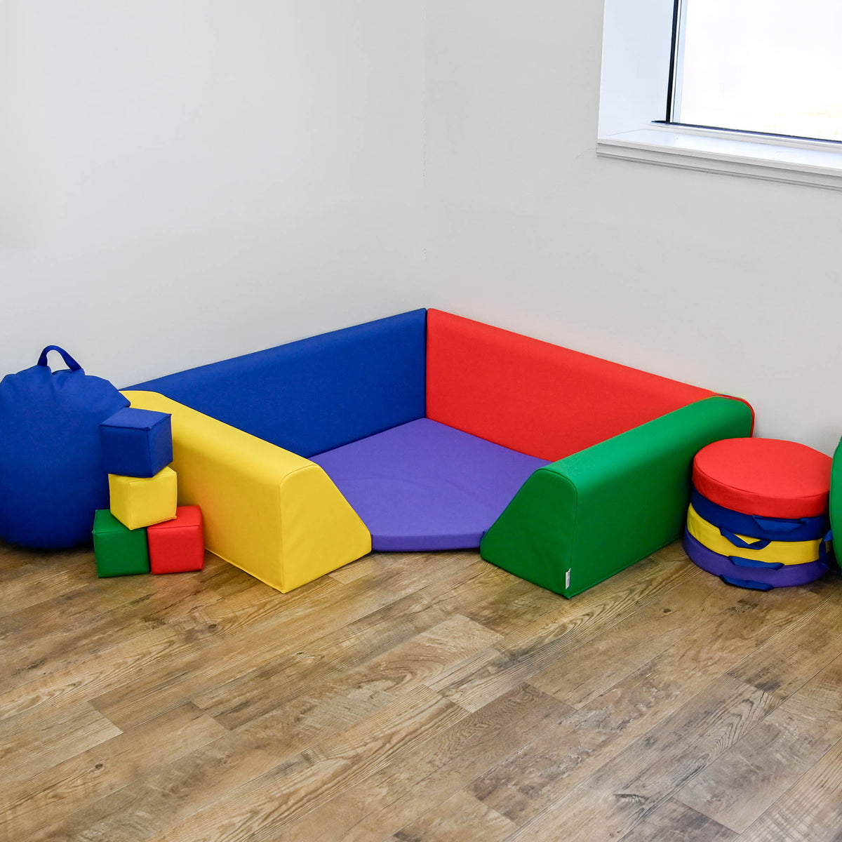 Soft Foam Corner Climbing and Lounging Set, view 2