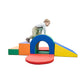 6-Piece Soft Play Tunnel Slide Climber, view 2