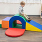 6-Piece Soft Play Tunnel Slide Climber, view 3