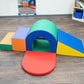 6-Piece Soft Play Tunnel Slide Climber, view 7