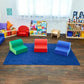 Two-Tone Foam Reading Loungers, Set of 3, Rainbow, view 2