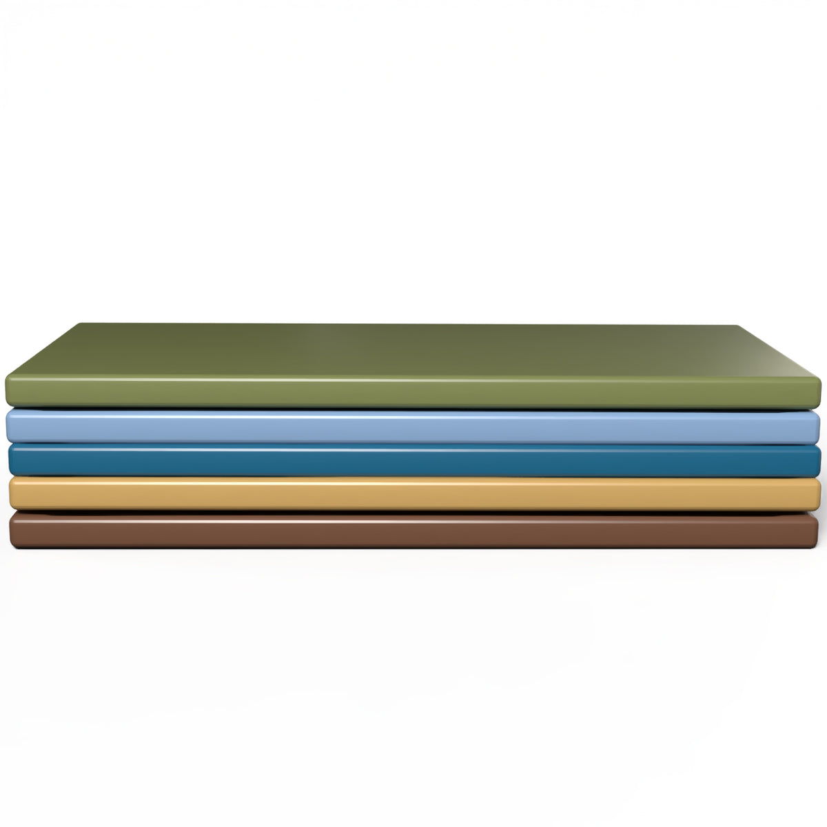 2" Nap Time Rest Mats with Name Tags, Set of 5 – Woodland