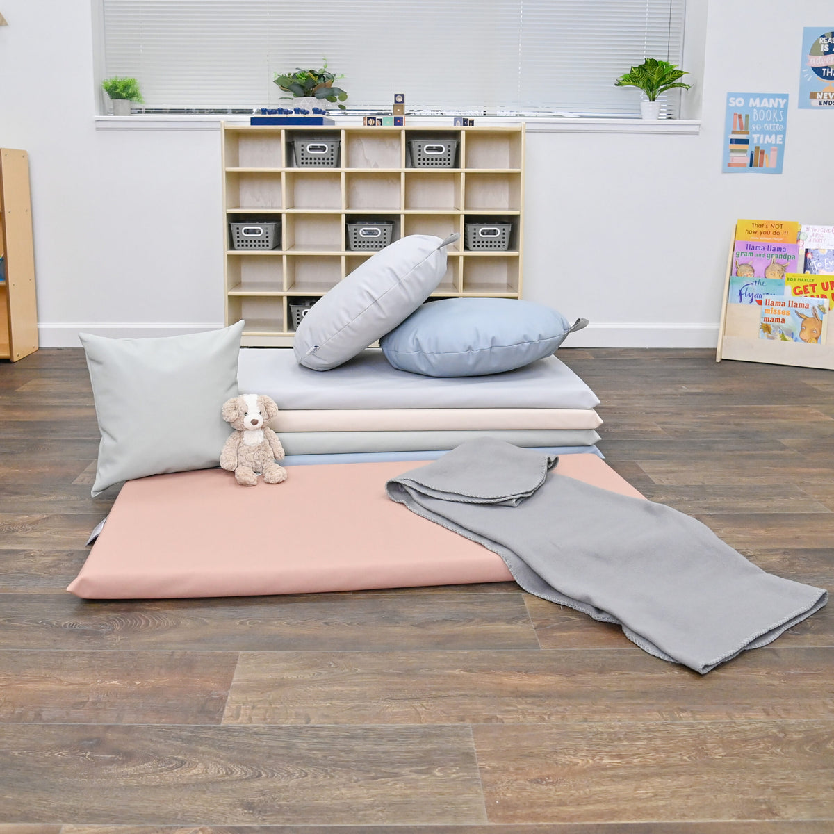 2" Nap Time Rest Mats with Name Tags, Set of 5, view 4