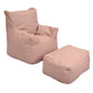 Kids Bean Bag Chair and Ottoman Set, view 15