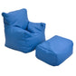 Kids Bean Bag Chair and Ottoman Set, view 14