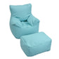 Kids Bean Bag Chair and Ottoman Set, view 17