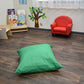 27" Extra-Large Floor Pillow – Green, view 5