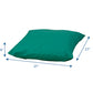 27" Extra-Large Floor Pillow – Green, view 4