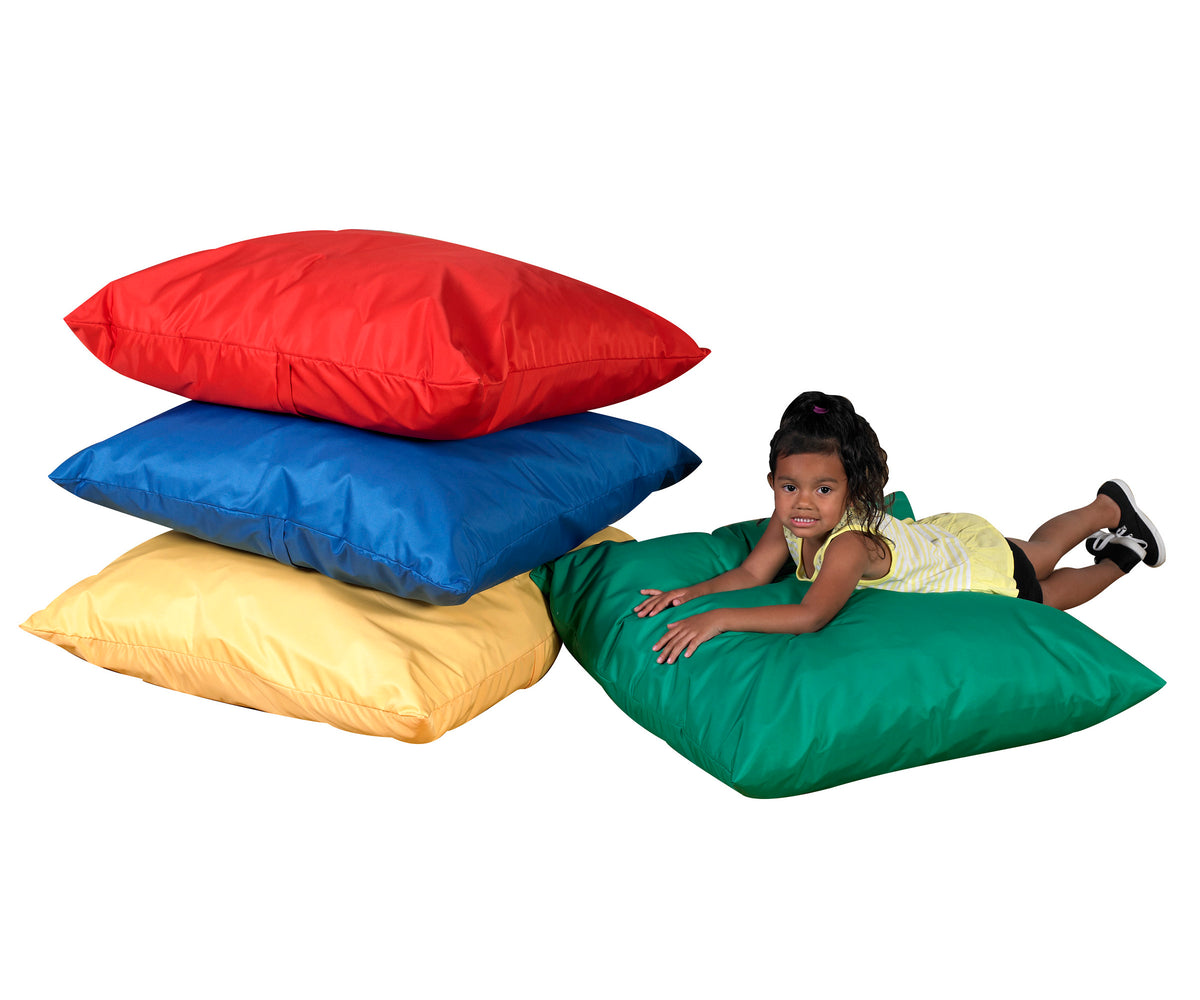 27" Extra-Large Floor Pillows – Set of 4, view 8