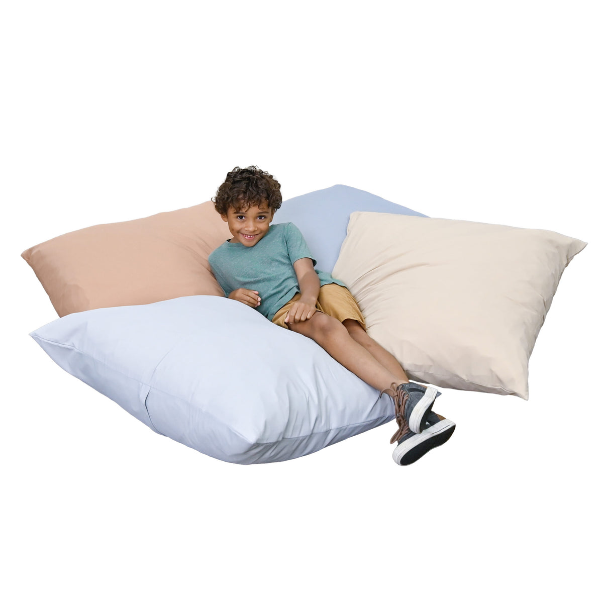 27" Extra-Large Floor Pillows – Set of 4