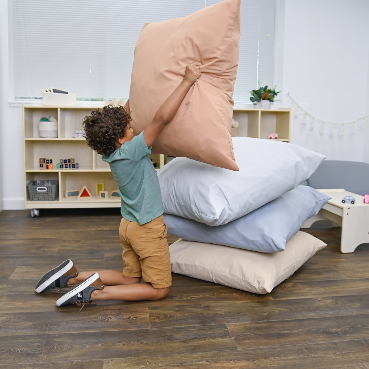 27" Extra-Large Floor Pillows – Set of 4, view 3