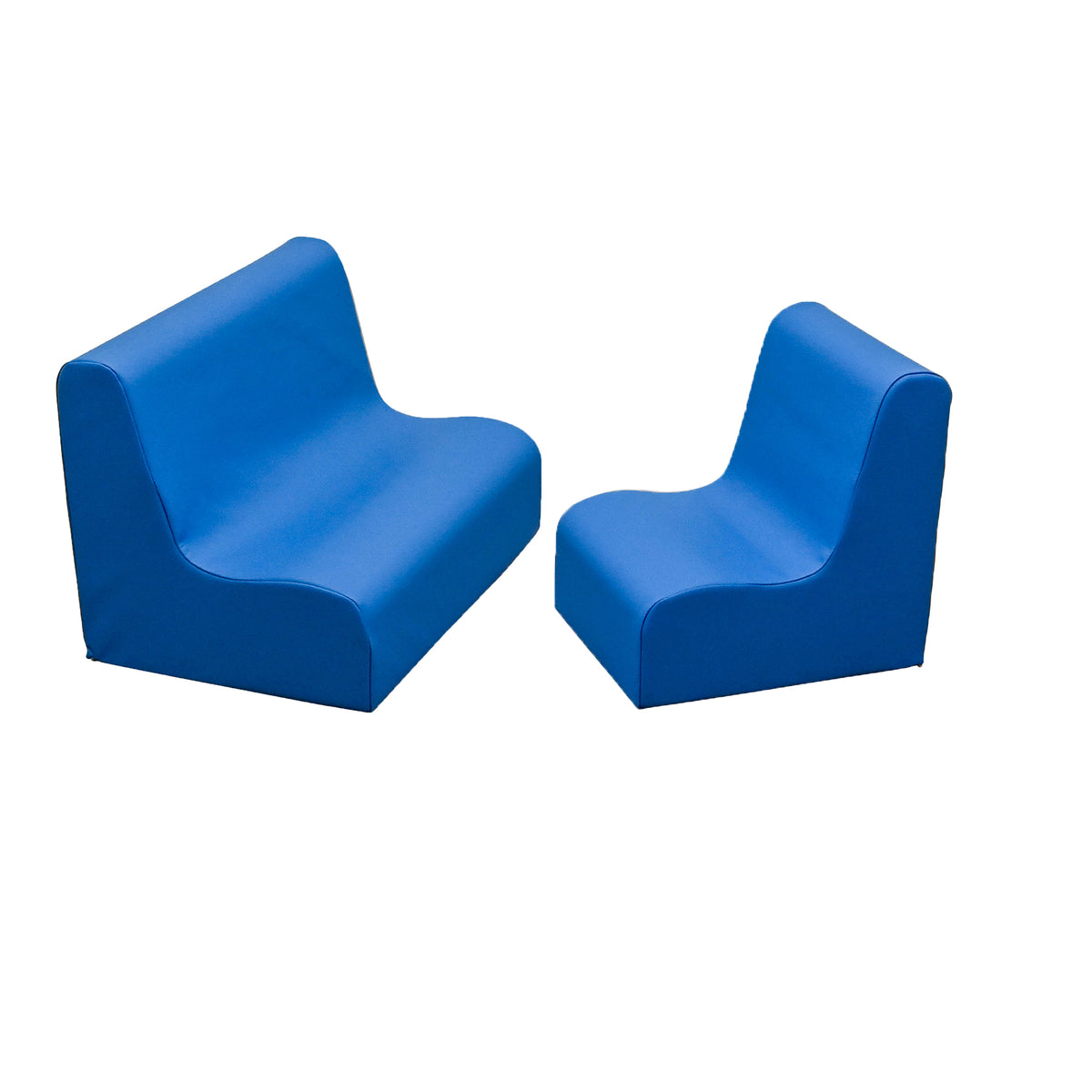 Soft Foam Toddler Chair and Loveseat Set