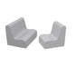 Soft Foam Toddler Chair and Loveseat Set, view 2