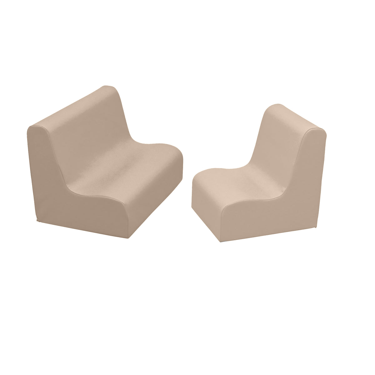 Soft Foam Toddler Chair and Loveseat Set, view 4