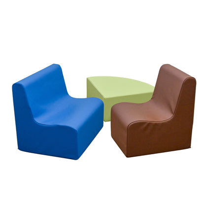 3-Piece Medium Contour Foam Seating Set, view 4