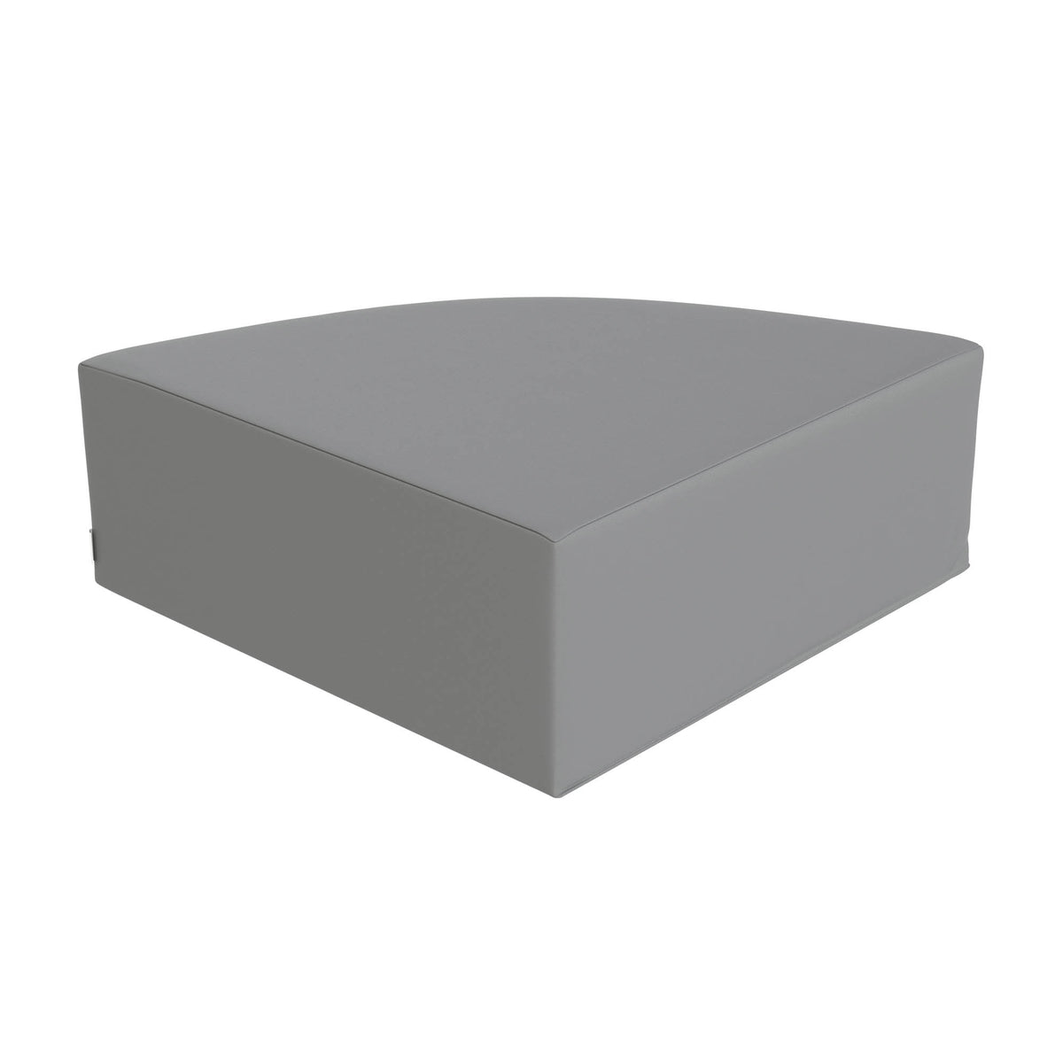 Medium Foam Corner Ottoman, view 7