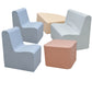 5-Piece Large Contour Foam Seating Set