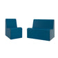 Large Contour Foam Chair and Sofa Set