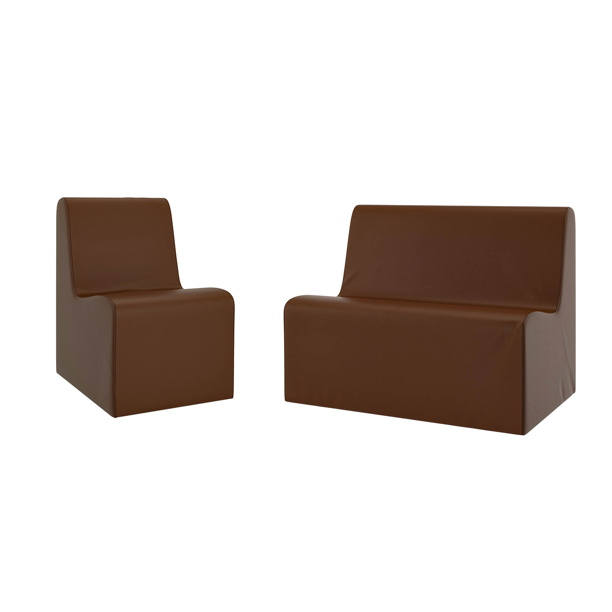 Large Contour Foam Chair and Sofa Set, view 4