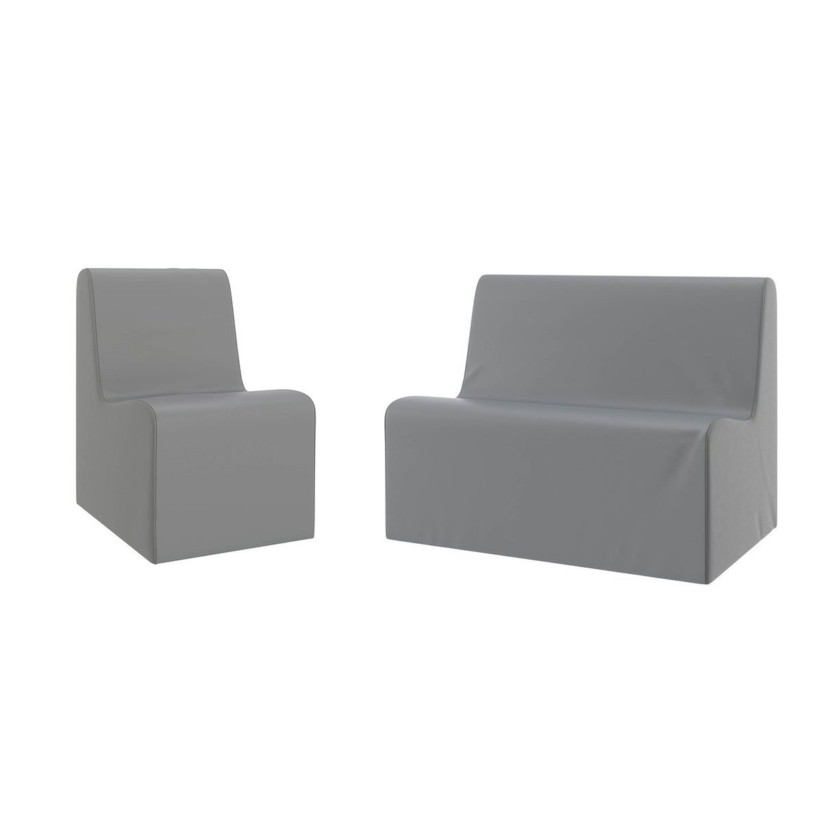 Large Contour Foam Chair and Sofa Set, view 2