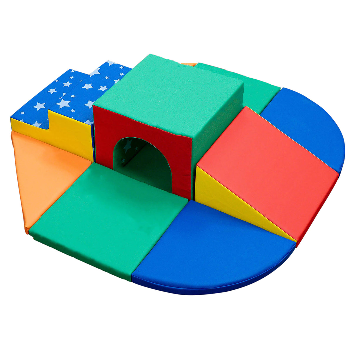 9-Piece Soft Foam Tunnel Climber Set, view 2