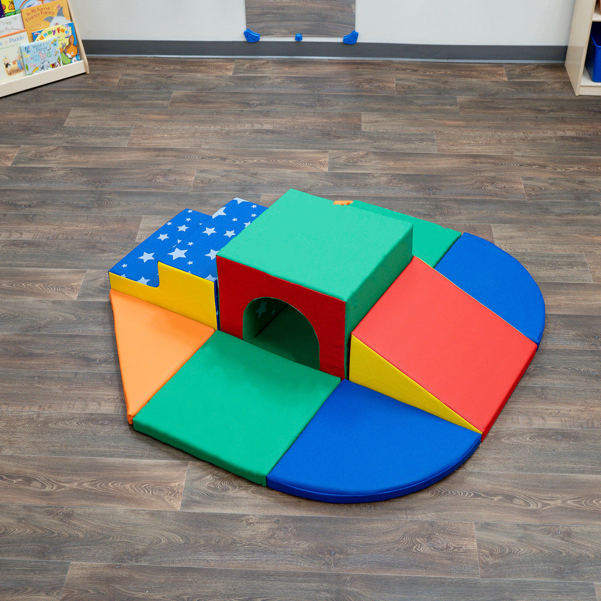 9-Piece Soft Foam Tunnel Climber Set