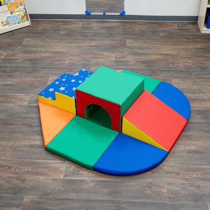 9-Piece Soft Foam Tunnel Climber Set