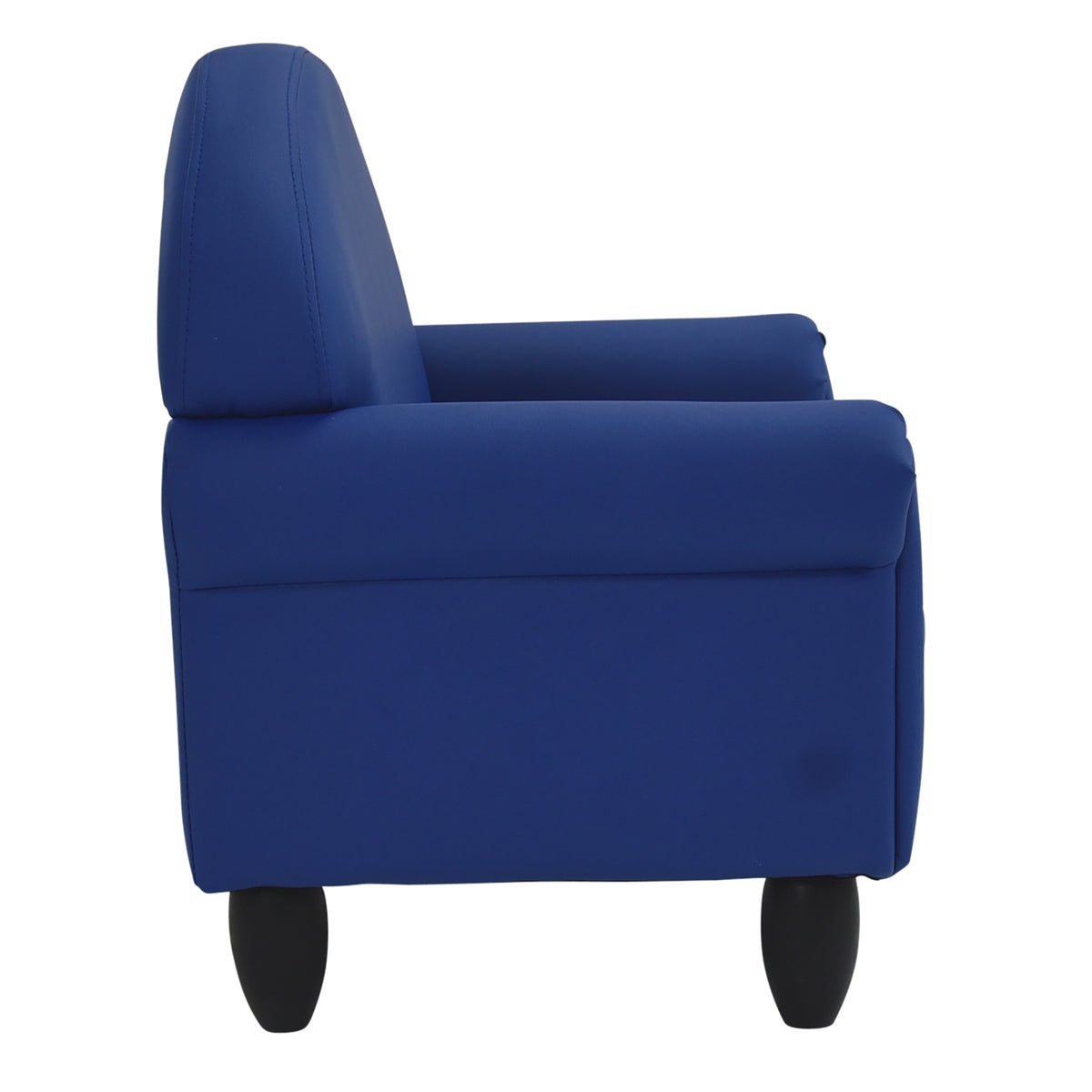 Kids Vegan Leather Chair and Sofa with Adjustable Legs, view 5