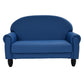 Kids Vegan Leather Chair and Sofa with Adjustable Legs, view 15