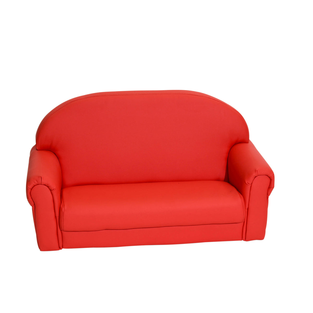 Kids Vegan Leather Chair and Sofa with Adjustable Legs, view 13