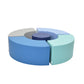 5-Piece Curved Foam Bench Seating Set, view 12